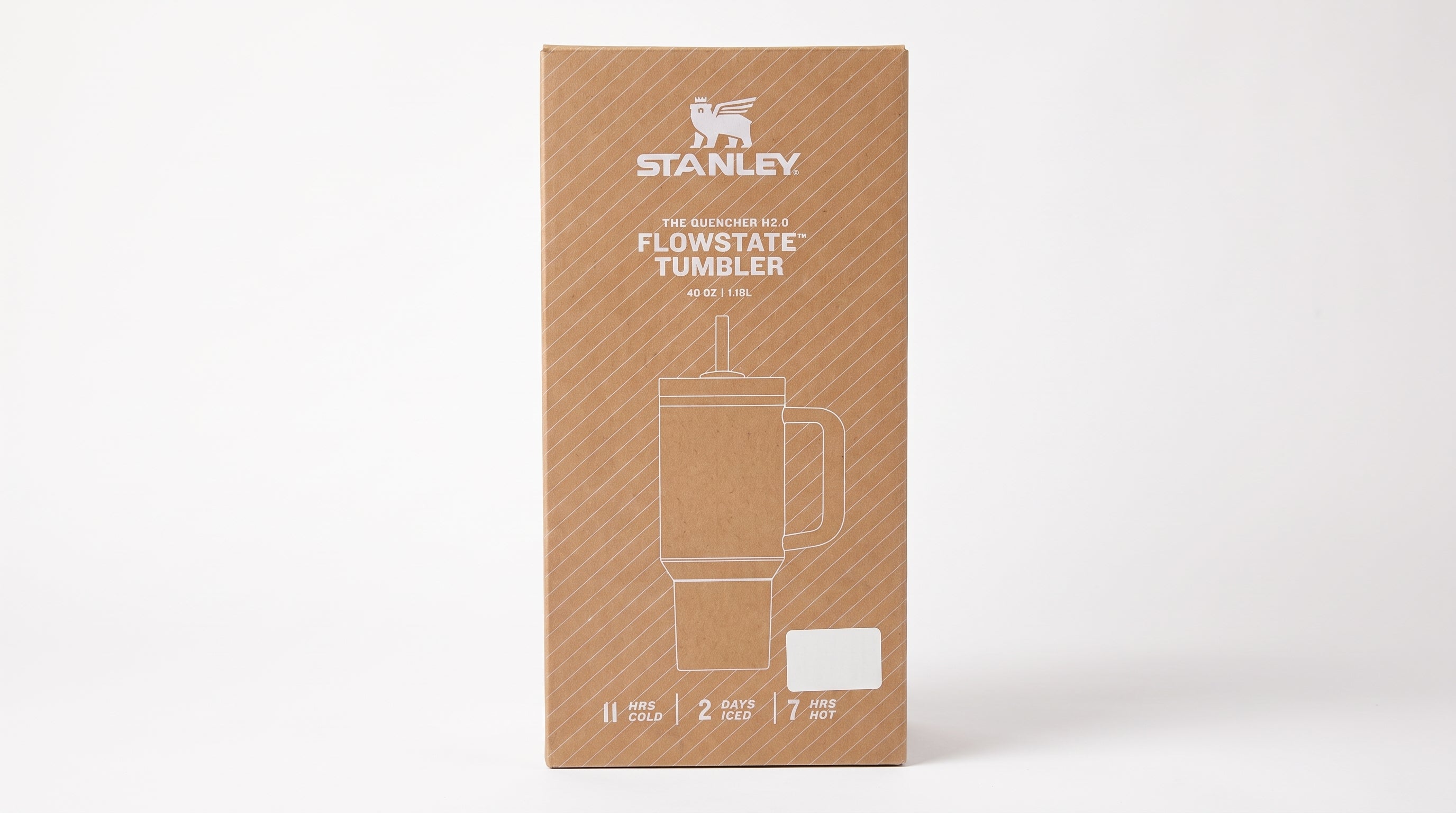Stanley 40oz stainless steel insulated tumbler bOX